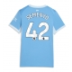 Manchester City Antoine Semenyo #42 Replike Domaci Dres za Ženska 2026-27 Kratak Rukav